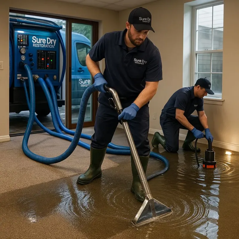 Water Extraction and Removal process in Coquille, OR